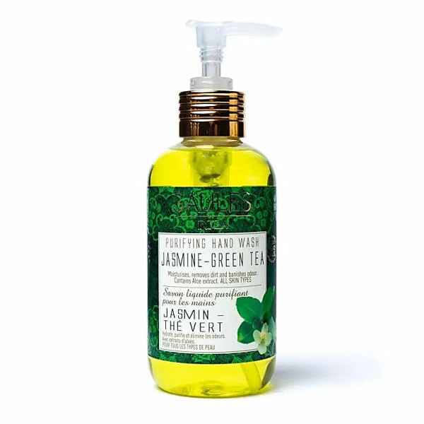 Natürliche Handseife Jasmin Grüner Tee -- 200ml