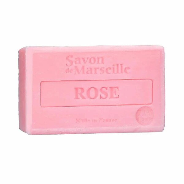 Natürliche Marseille Seife Rose -- 100 g