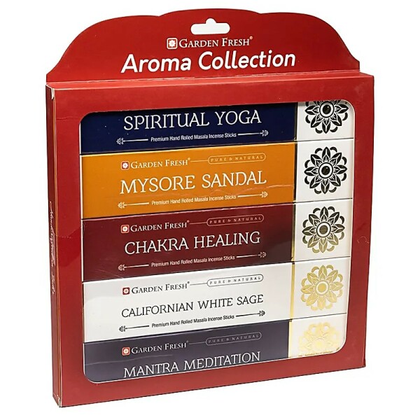 Natürliche Masala Räucherstäbchen Geschenkset -- 168 g
