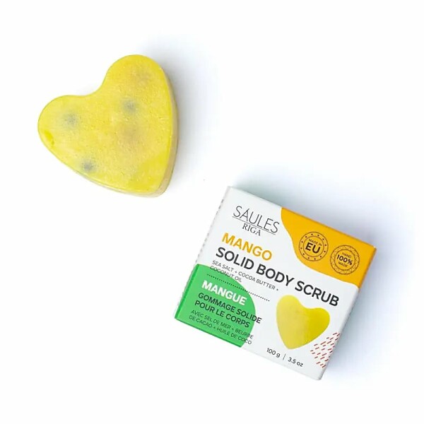 Natürliche Peelingseife Mango -- 100g