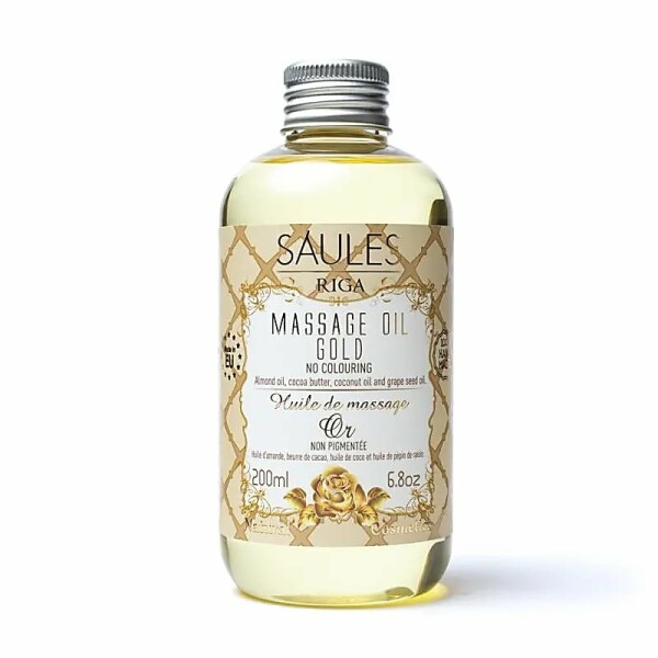 Natürliches Massageöl Gold -- 200ml