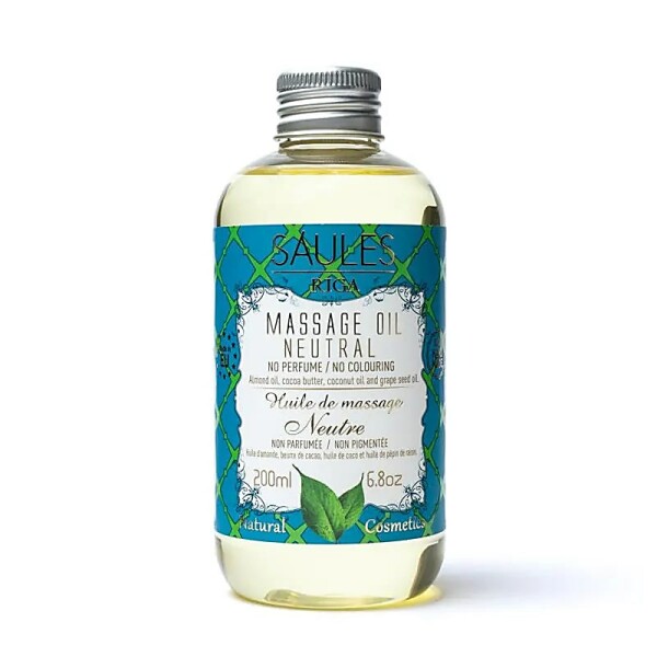 Natürliches Massageöl neutral -- 200ml