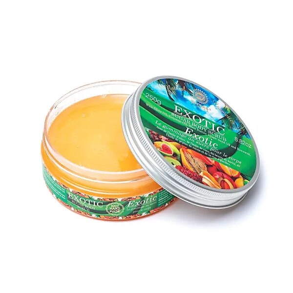 Natürliches Zucker-Körperpeeling Exotik -- 250g