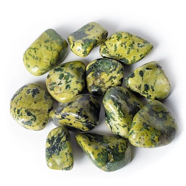 Nephrit Jade Trommelsteine A- Qualität -- 5x8 cm; 500 g