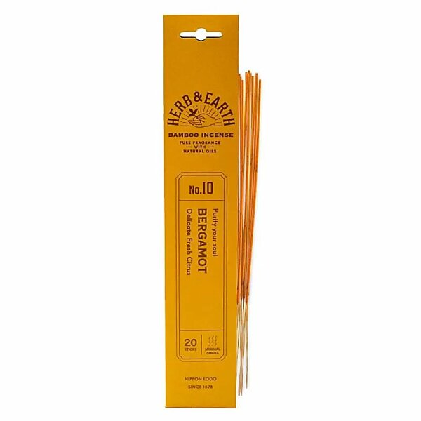 Nippon Kodo Weihrauch Bergamotte Herb & Earth -- 8 g