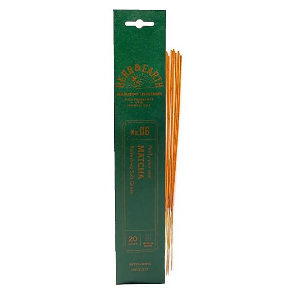 Nippon Kodo Weihrauch Matcha Herb & Earth -- 8 g