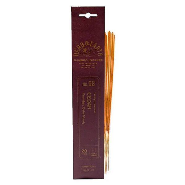 Nippon Kodo Weihrauch Zeder Herb & Earth -- 8 g