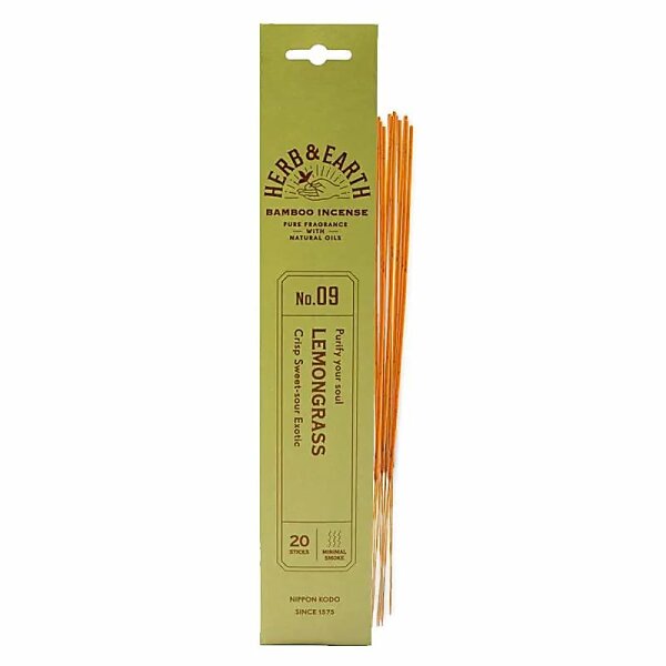 Nippon Kodo Weihrauch Zitronengras Herb & Earth -- 8 g