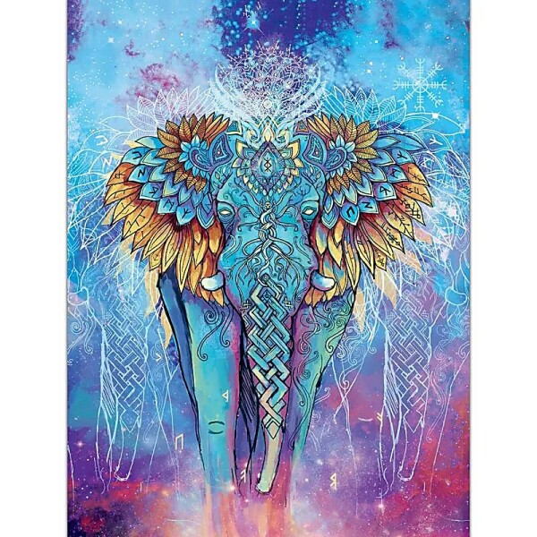 Notizblock Elefant -- 12,5x9,5cm