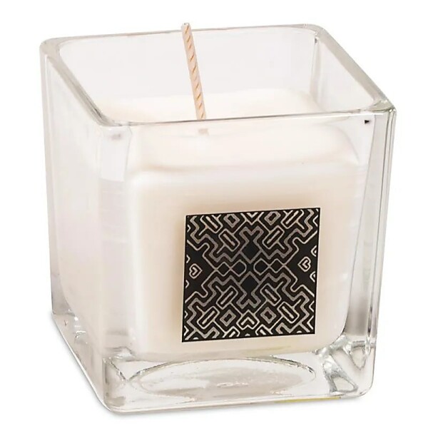 Ökologische Duftkerze Rapswachs Palo Santo -- ±260g; 6x6x6cm
