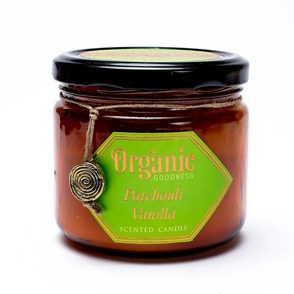 Organic Goodness Sojawachskerze Patchouli Vanille -- 200g