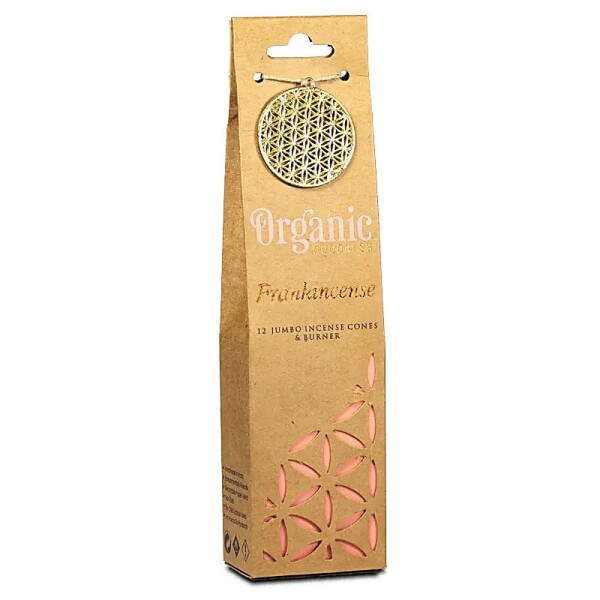 Organic Goodness Weihrauchduft Weihrauchkegel + Halter -- 72