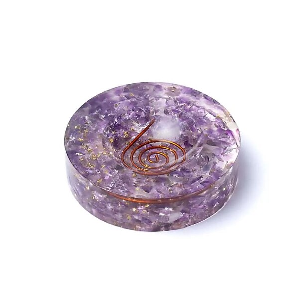 Orgonit Edelsteinkugel-Ständer Amethyst -- 6cm