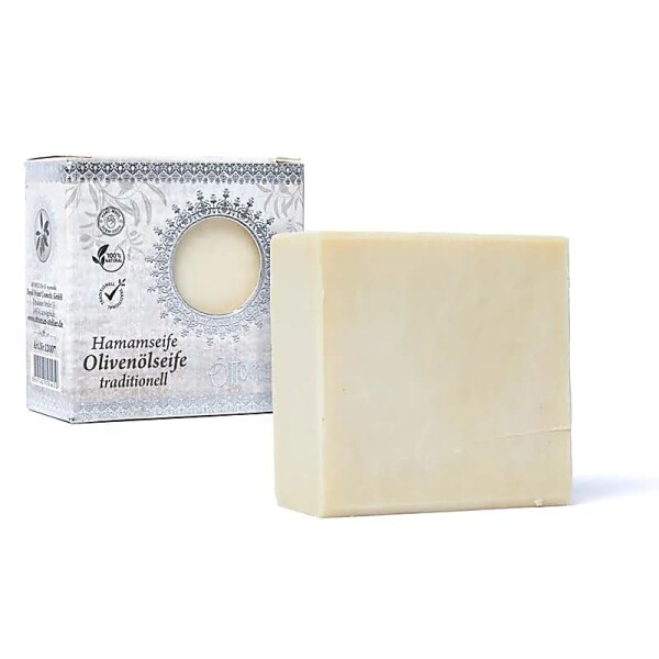 Ottoman Hamamseife mit Oliven- und Kokosnussöl -- ±190g