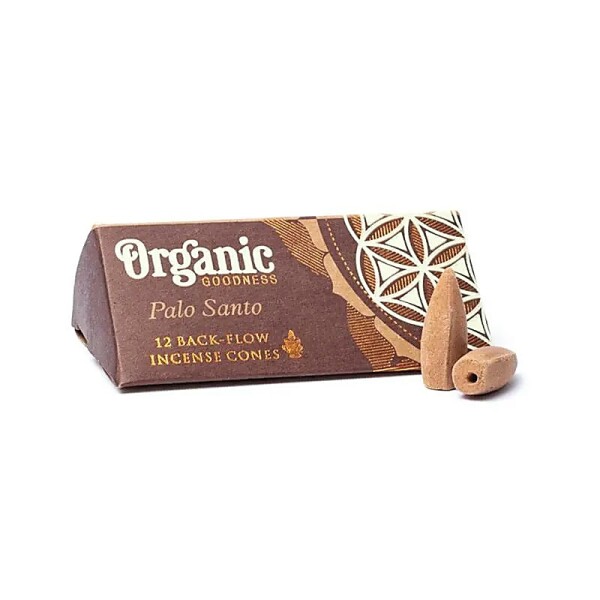 Palo Santo natürliche Rückfluss Räucherkegel -- 24g