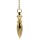 Pendel aus Messing vergoldet -- 14 g; 4.4 cm