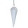 Pendel Bergkristall mit Facette Spitze -- 3.5 cm