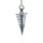 Pendel Messing chromfarben -- 12 g; 4cm