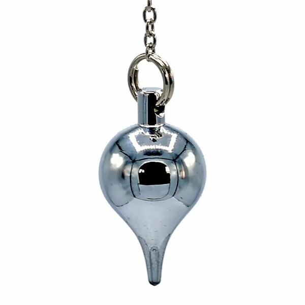 Pendel Messing verchromt -- 27 g; 3 cm