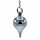 Pendel Messing verchromt -- 27 g; 3 cm