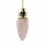 Pendel Messing vergoldet mit Rosenquarz kammer -- 20g;5.3 cm