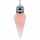 Pendel Rosenquarz mit Facettenspitze + Zierperle -- 5.6 cm