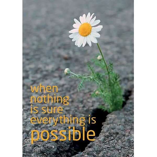 Postkarten When nothing is sure -- 15x10.5 cm