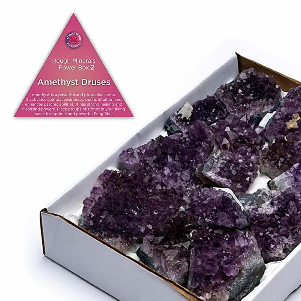 Power Box 2 Amethystdrusen Heilung -- ±800–1000 g