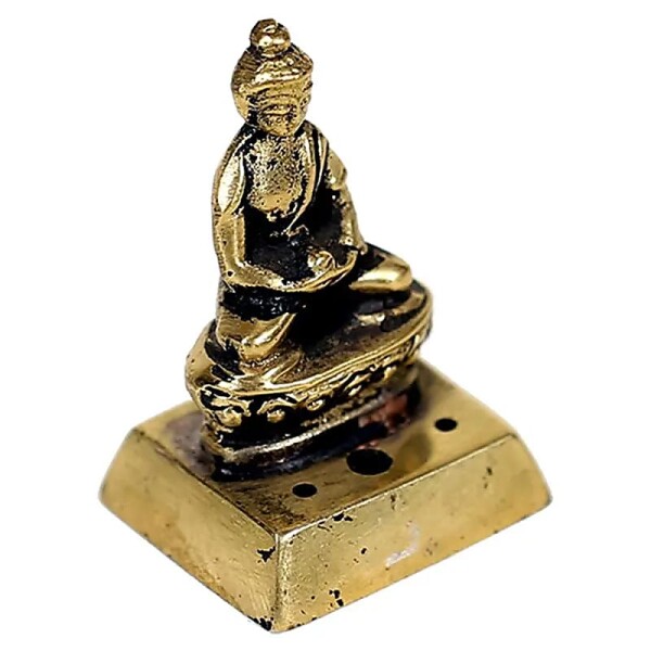 Räuchergefäß Buddha Messing -- 55 g; 4.5 cm