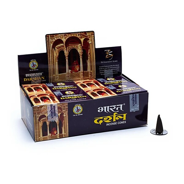 Räucherkegel Darshan -- 20 g