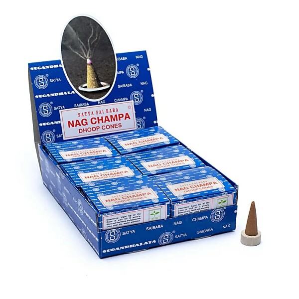 Räucherkegel Nag Champa -- 20 g