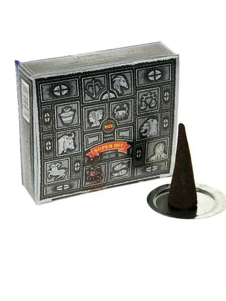 Räucherkegel Nag Champa Super Hit -- 20 g