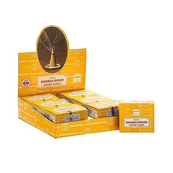 Räucherkegel Satya Sandelholz -- 20 g