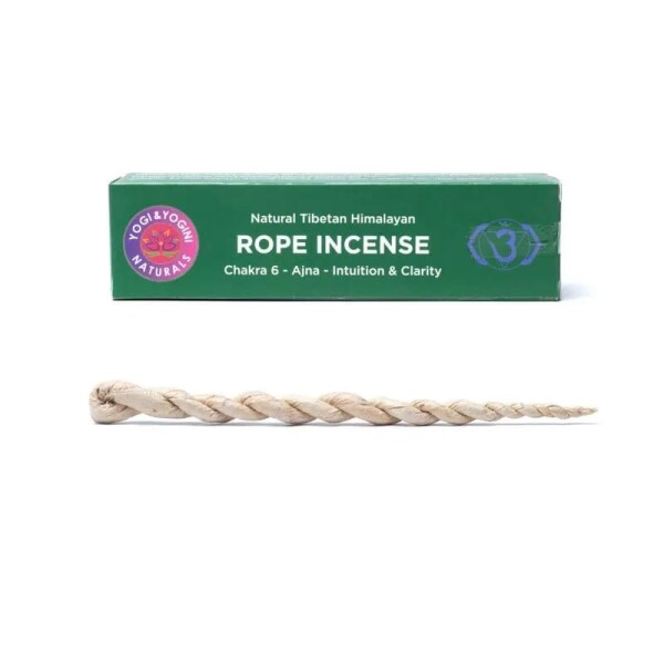 Räucherschnüre 6. Chakra Intuition & Klarheit -- ± 15 cm; ±43g