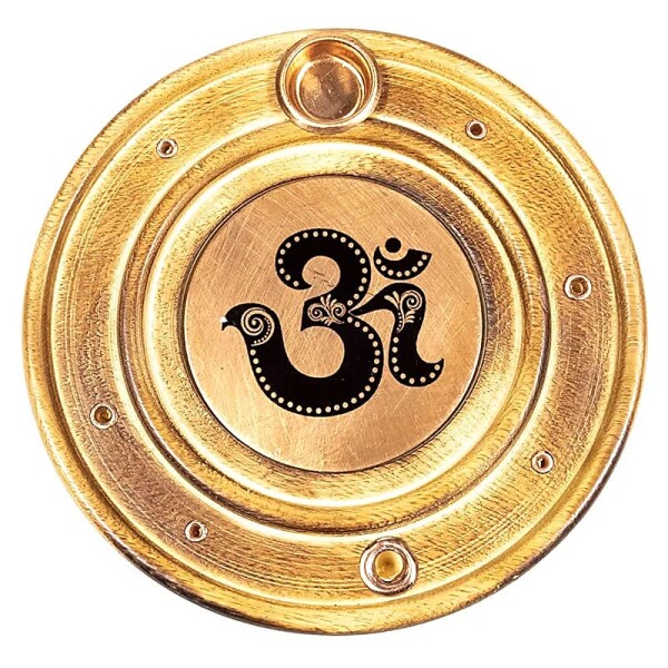 Räucherstäbchen- & -kegelhalter OM -- 10 cm