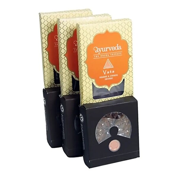 Räucherstäbchen Ayurveda Orange & Zypresse (Vata) -- 25 g