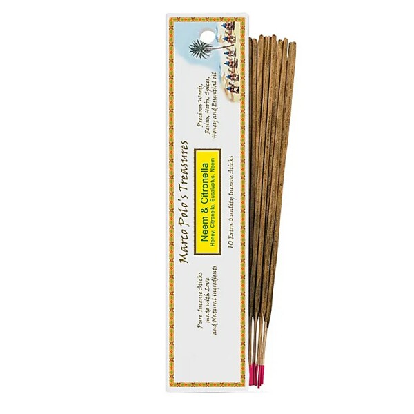 Räucherstäbchen Marco Polos Treasures Neem&Zitronella -- 20 g