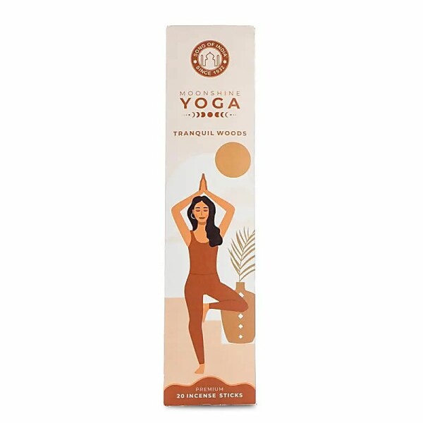 Räucherstäbchen Moonshine Yoga Tranquil Woods -- 22 g