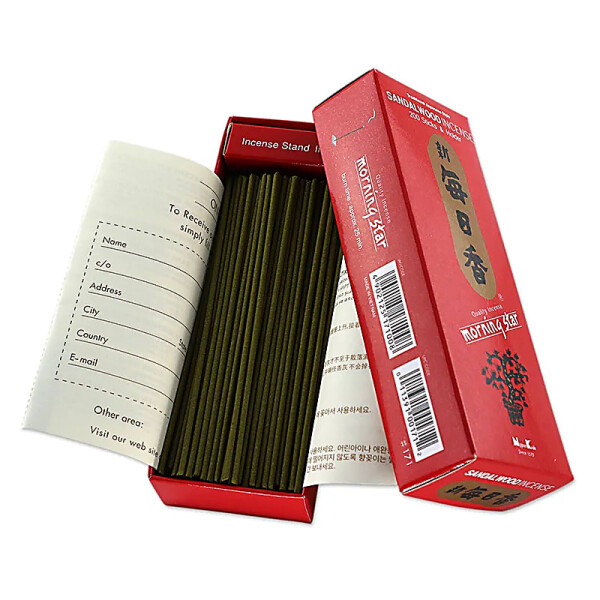 Räucherstäbchen Morning Star Sandelholz -- 70 g