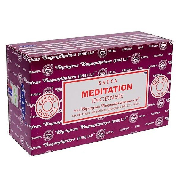 Räucherstäbchen Satya Meditation -- 15 g