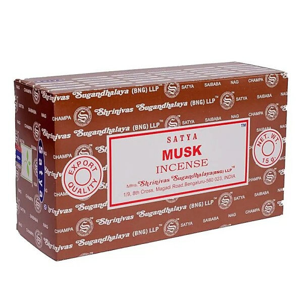 Räucherstäbchen Satya Musk -- 15 g