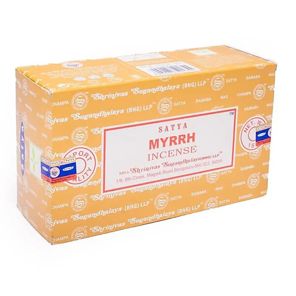 Räucherstäbchen Satya Myrrh -- 15 g