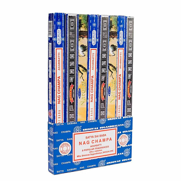 Räucherstäbchen Satya Nag Champa Kollektion -- 10 g