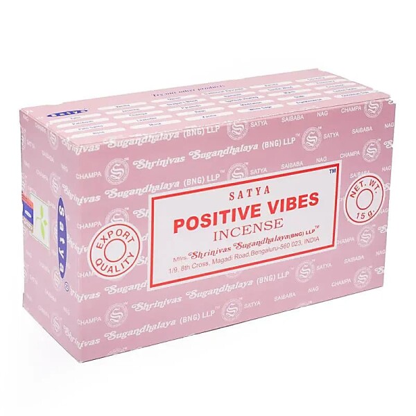 Räucherstäbchen Satya Positive Vibes -- 15 g
