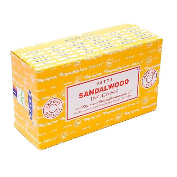Räucherstäbchen Satya Sandelholz -- 15 g