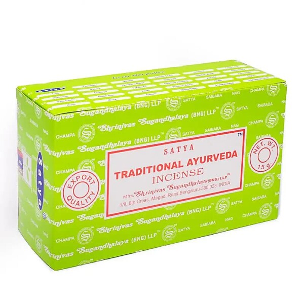 Räucherstäbchen Satya Traditional Ayurveda -- 15 g