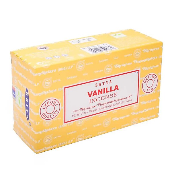 Räucherstäbchen Satya Vanilla -- 15 g