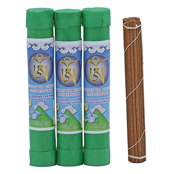 Räucherstäbchen Tibet OM Sandalwood -- 35 g