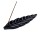R&auml;ucherst&auml;bchenhalter Blatt Speckstein schwarz -- 25x8 cm