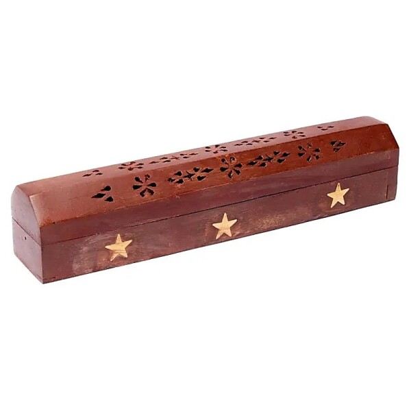 Räucherstäbchenhalter/Dose Sterne -- 30 cm